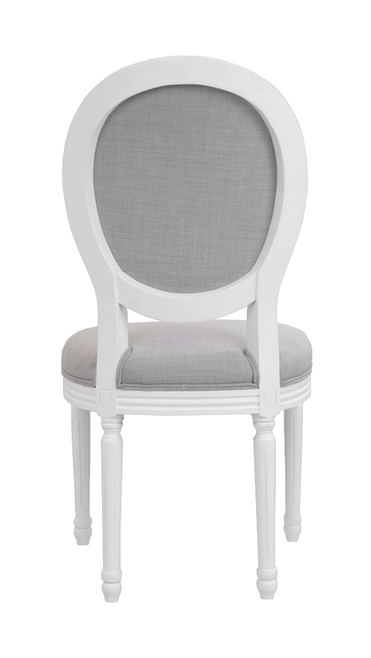 Дизайнерский обеденный стул Miro White and Grey