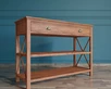 Консоль деревянная с ящиком "Palermo natural"